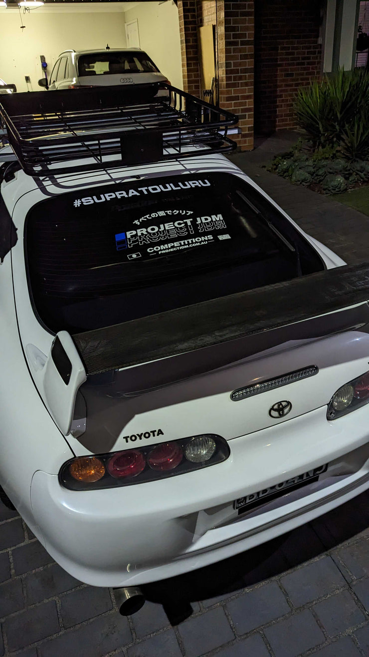 PROJECT JDM Rear Window Decal