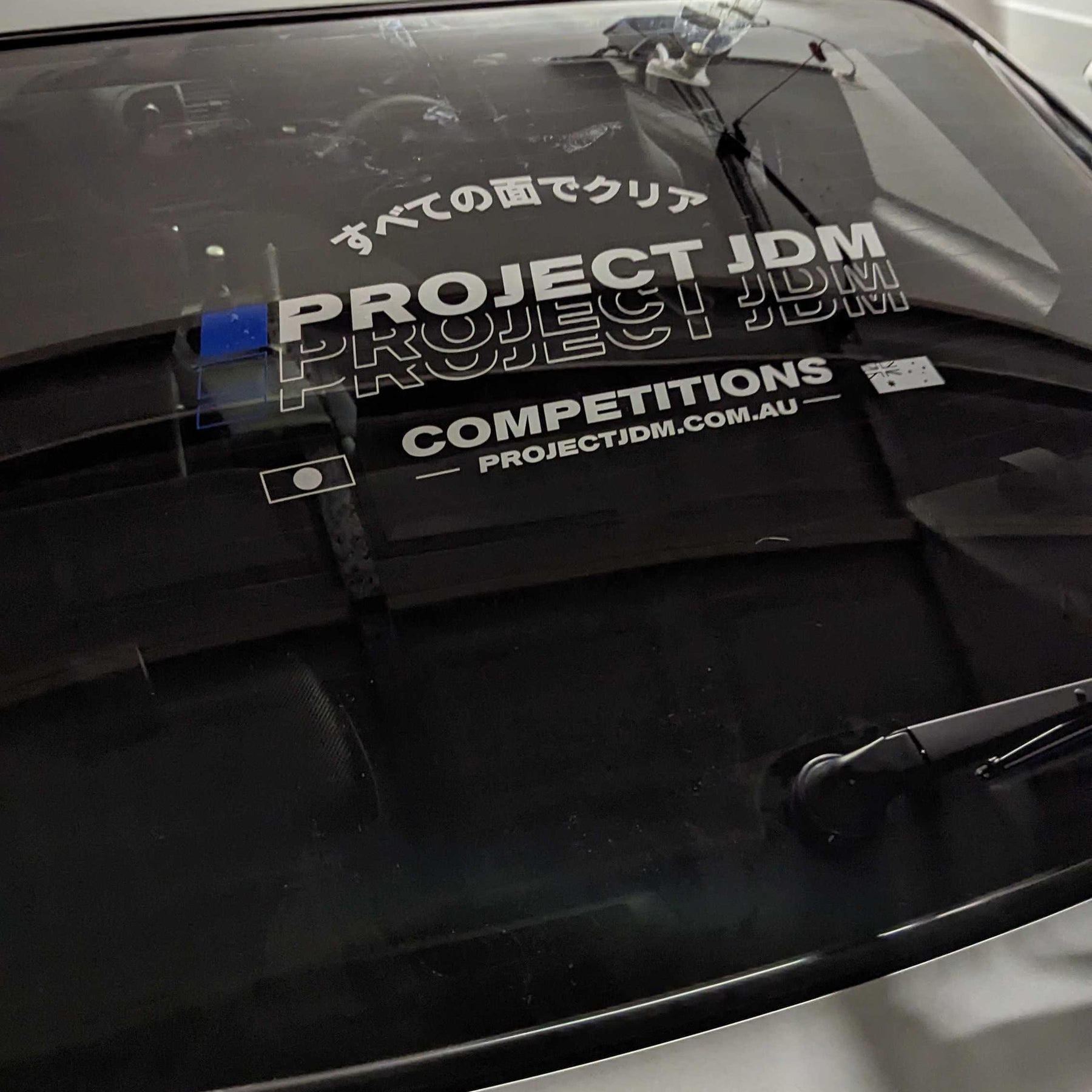 Project Jdm PROJECT JDM Rear Window Decal